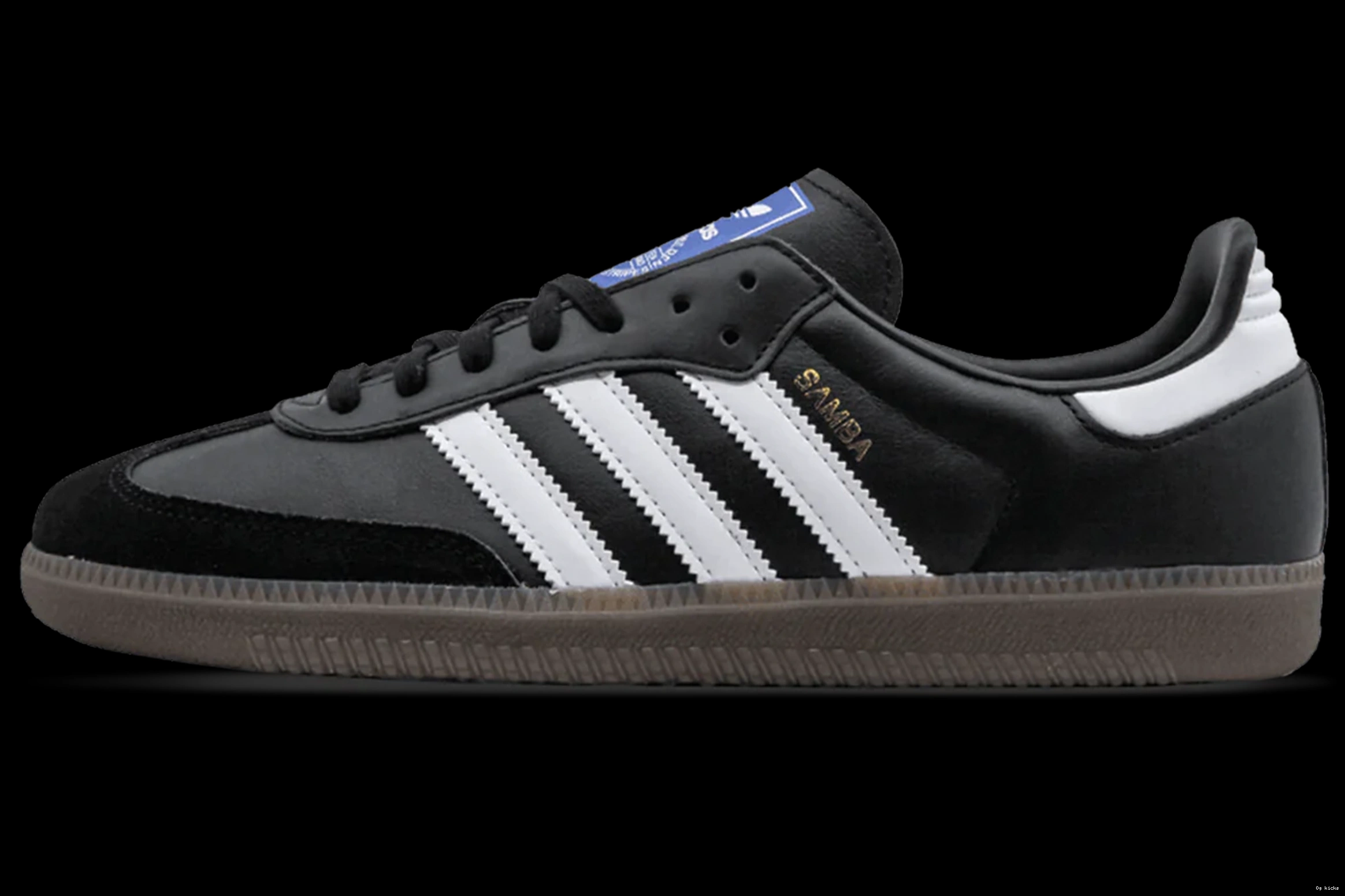 'Black adidas OG Gum' Samba 0817